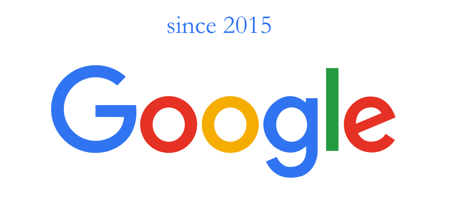 New Google Logo since 2015 PNG Transparent Background pngteam.com