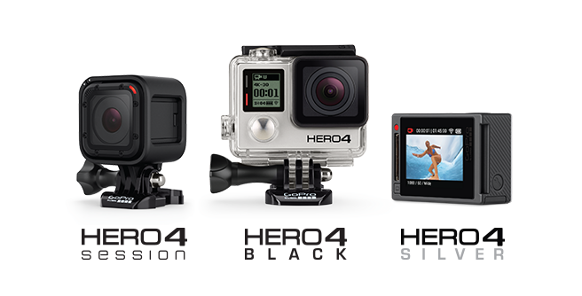 Gopro Camera Hero 4 PNG HQ - Gopro Camera Png