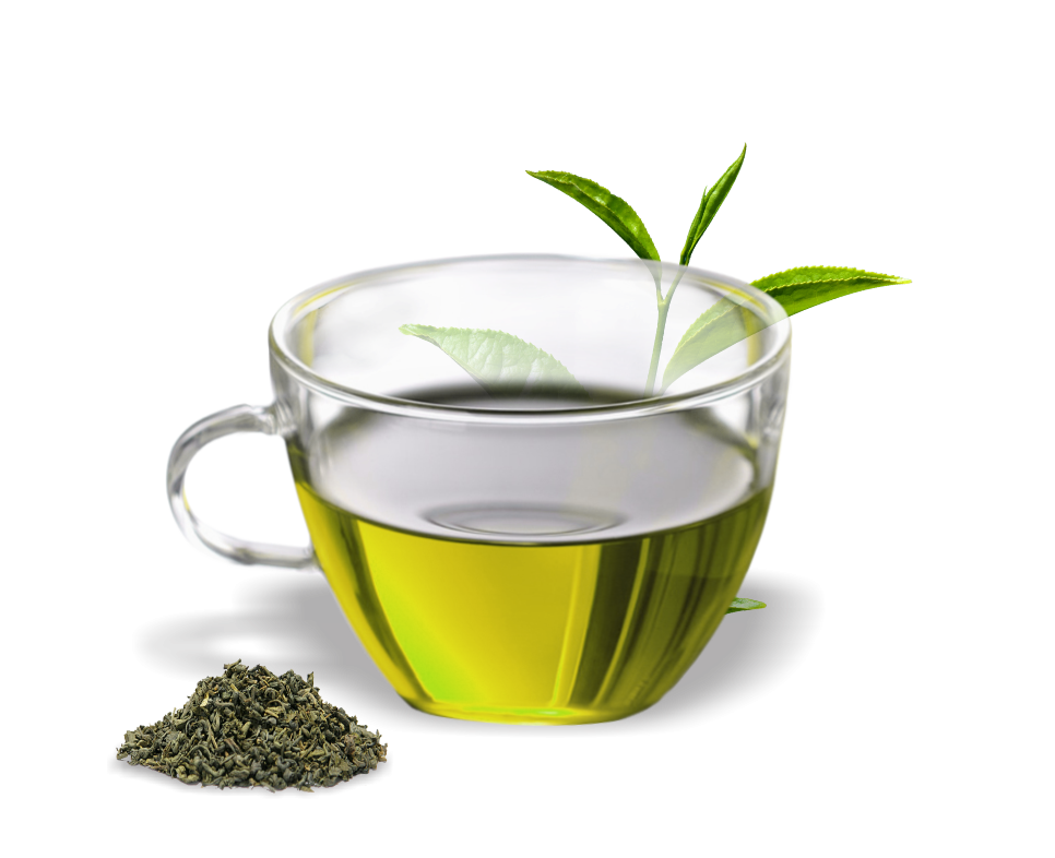 Green Tea PNG in Transparent