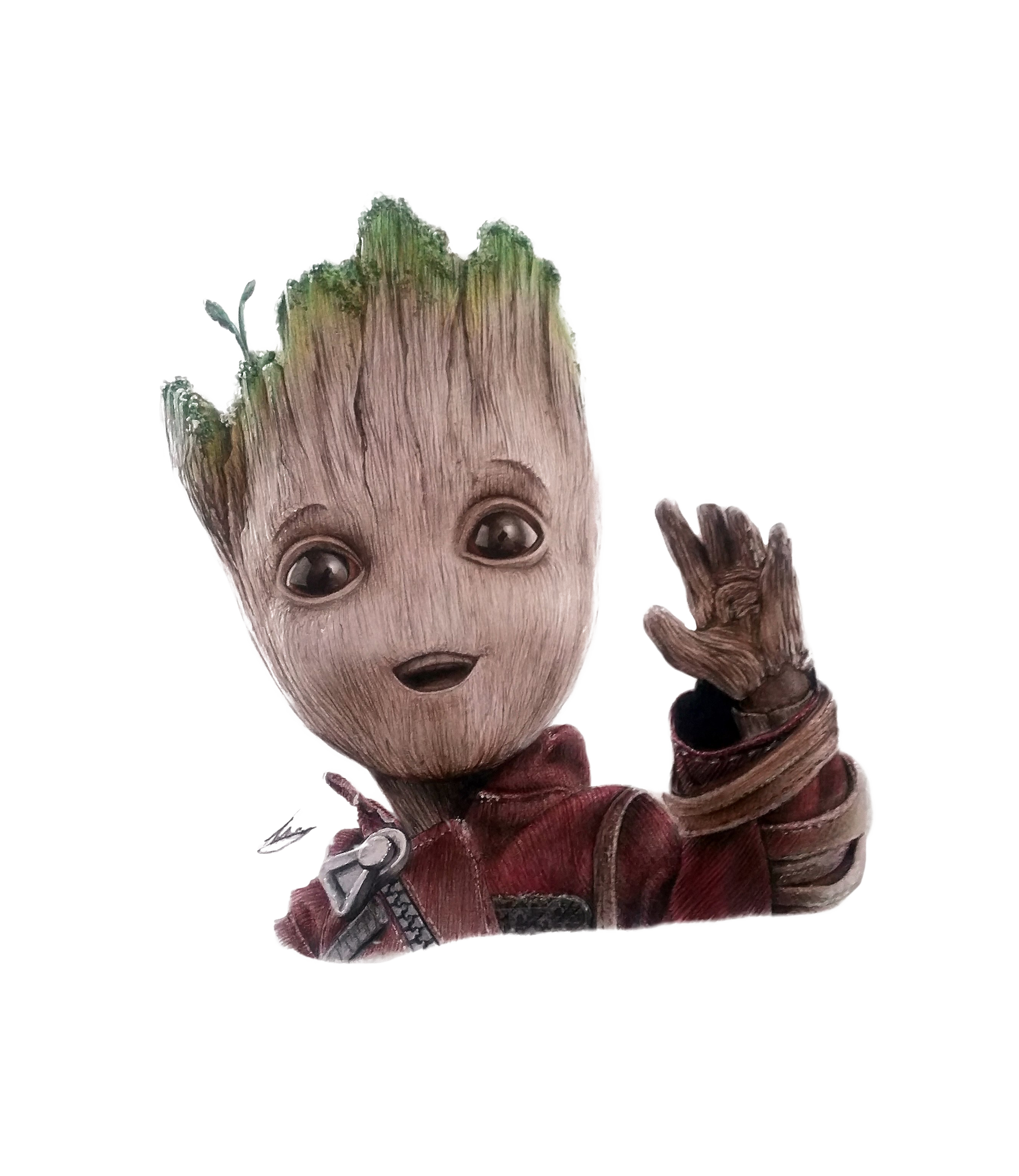 Baby Groot PNG HD and Transparent