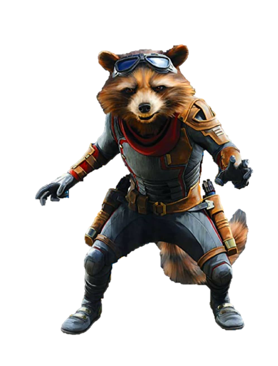 Guardians Of The Galaxy Rocket Raccoon PNG File pngteam.com