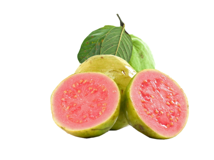 Guava Sliced in a Half PNG High Definition Photo Image Transparent - Guava Png