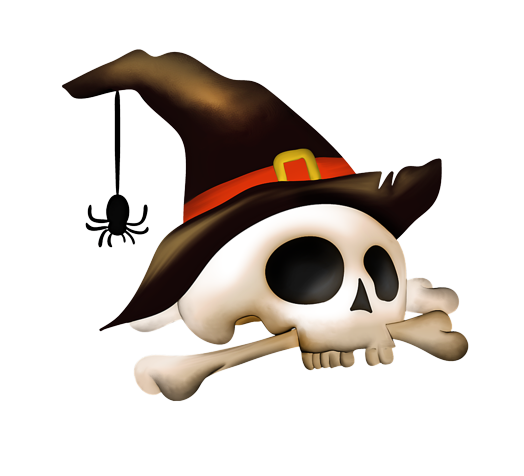 Halloween Skull Head PNG File pngteam.com