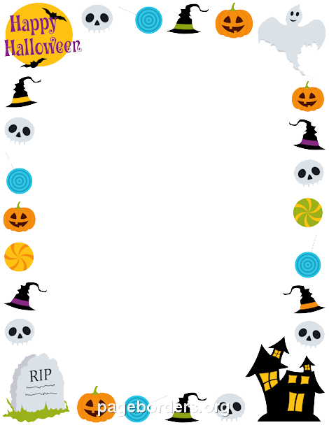 Halloween Border PNG Image in Transparent pngteam.com