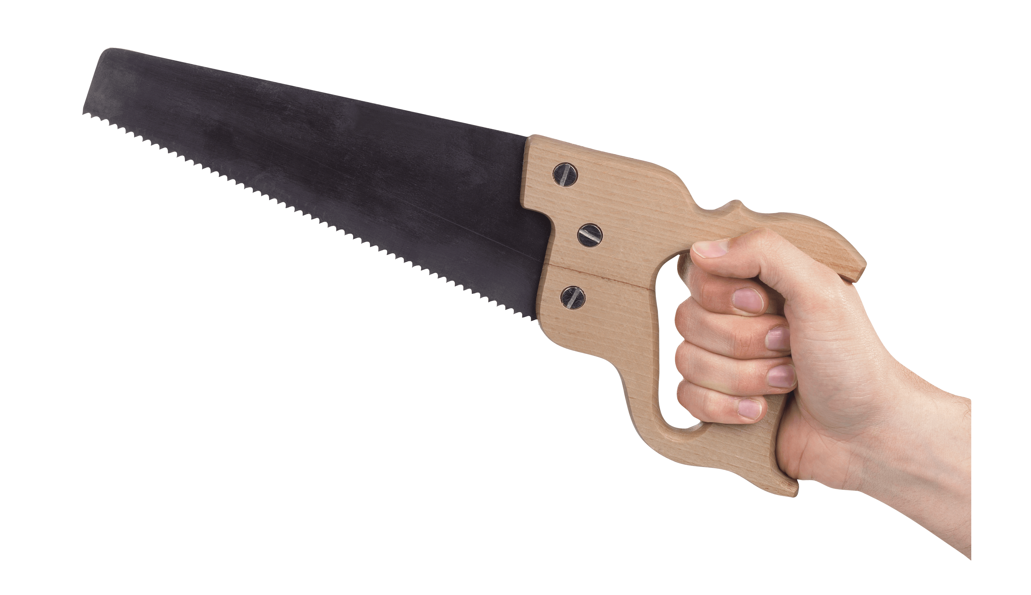 Hand Holding Saw PNG HD Images