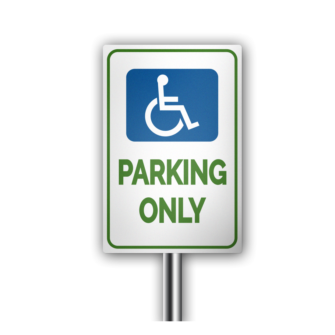 Handicapped Reserved Parking Sign PNG - Handicapped Reserved Parking Sign Png