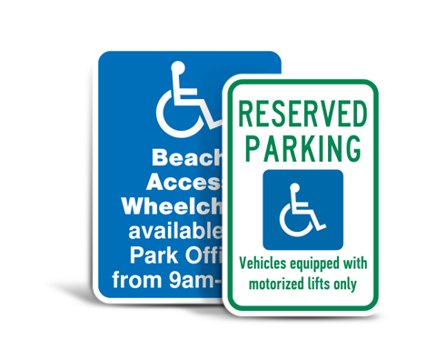 Handicapped Reserved Parking Sign PNG HD Image - Handicapped Reserved Parking Sign Png