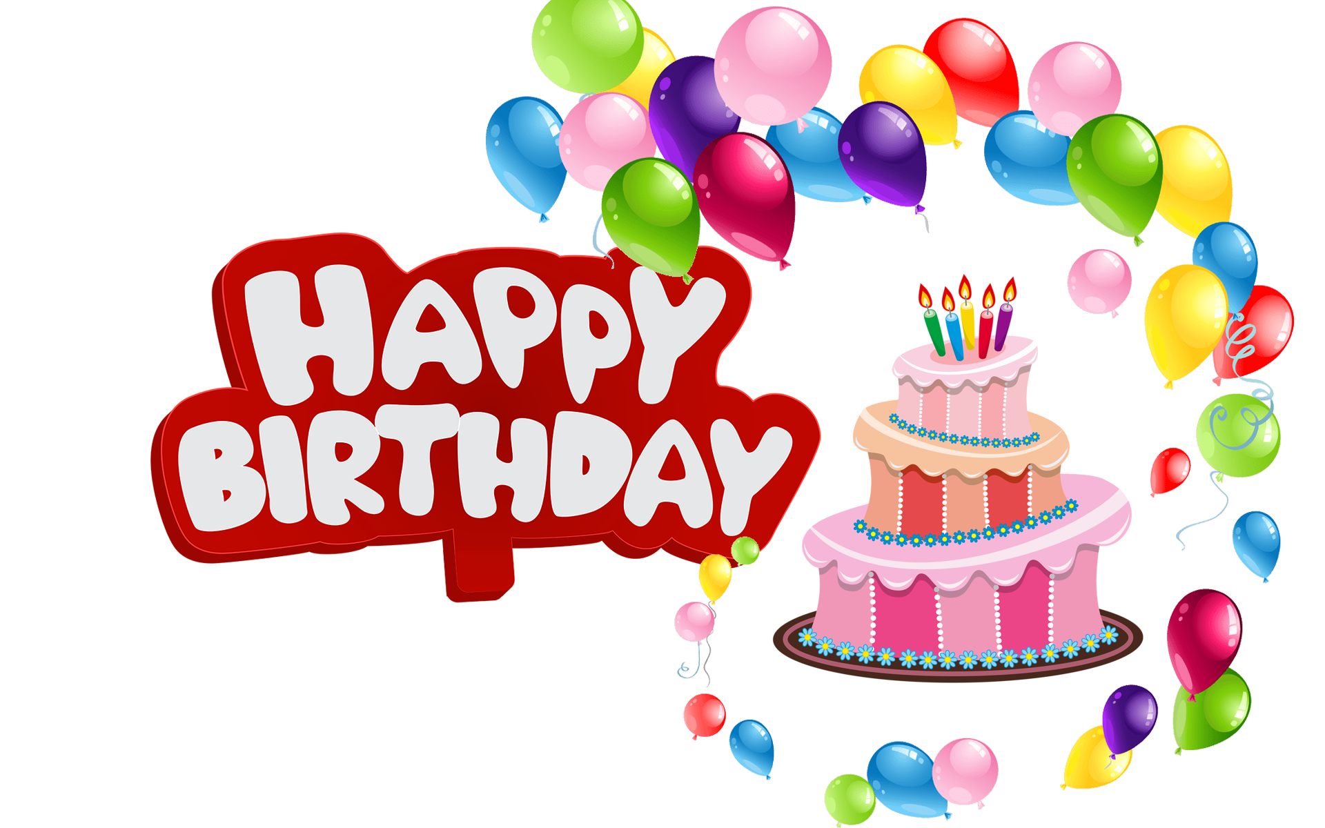 Happy Birthday Balloons PNG HD and HQ Image pngteam.com