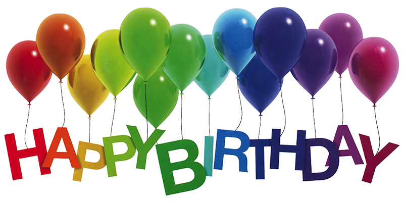 Happy Birthday Balloons PNG Images pngteam.com