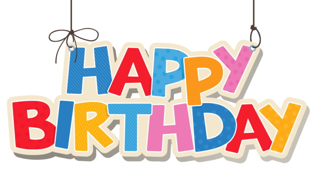 Happy Birthday PNG HD and HQ Image pngteam.com