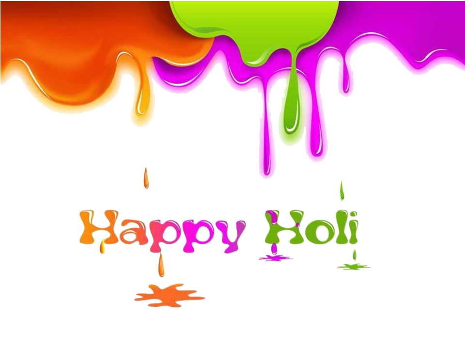 Happy Holi Text PNG HD and HQ Image pngteam.com