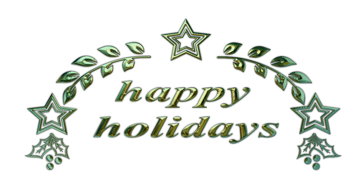 Happy Holidays PNG HQ pngteam.com