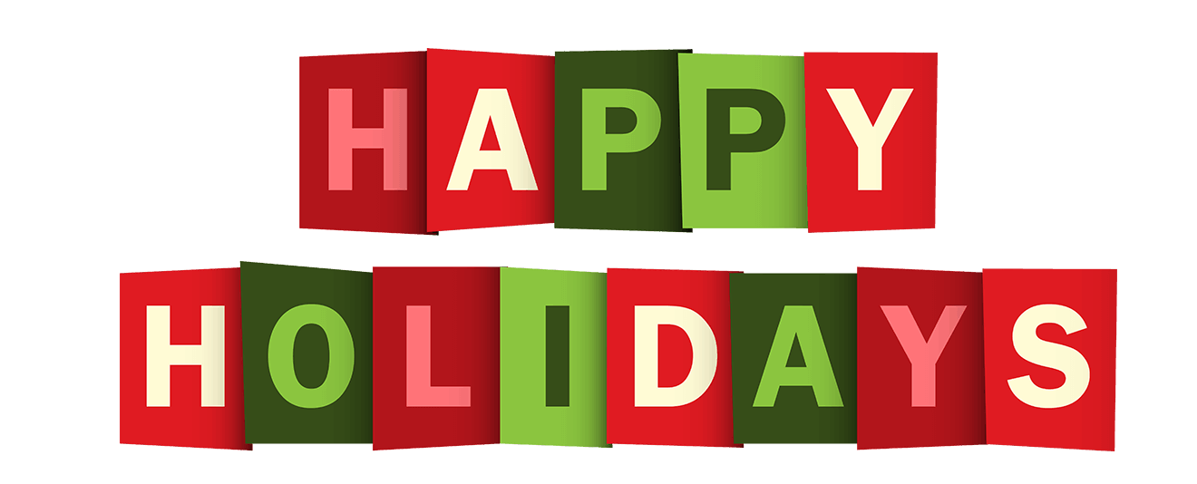 Happy Holidays PNG in Transparent pngteam.com