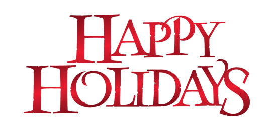 Happy Holidays PNG pngteam.com