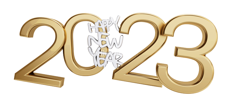 Transparent Happy New Year 2023 PNG - Happy New Year 2023 Png