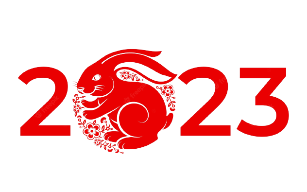 Red Text Happy New Year 2023 PNG - Happy New Year 2023 Png