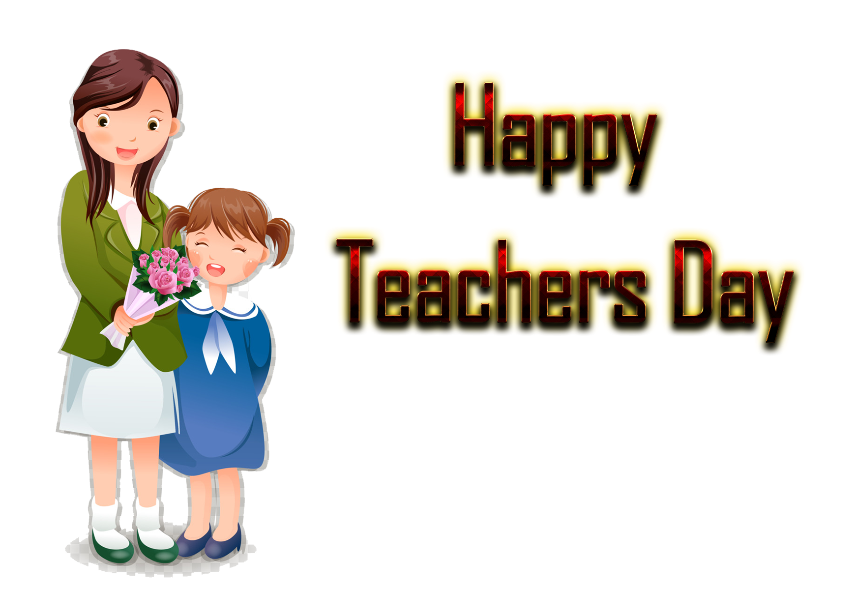 Happy Teachers Day PNG HD and Transparent pngteam.com