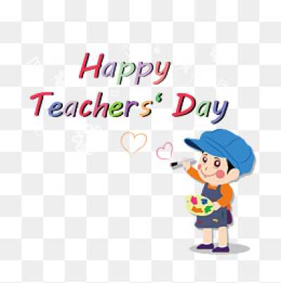 Happy Teachers Day PNG Image in Transparent pngteam.com