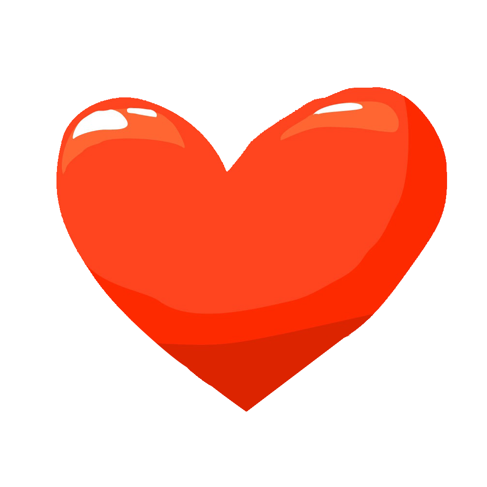 Transparent Heart PNG Image