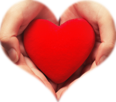 Keeping Heart in Hands PNG Transparent - Heart Png