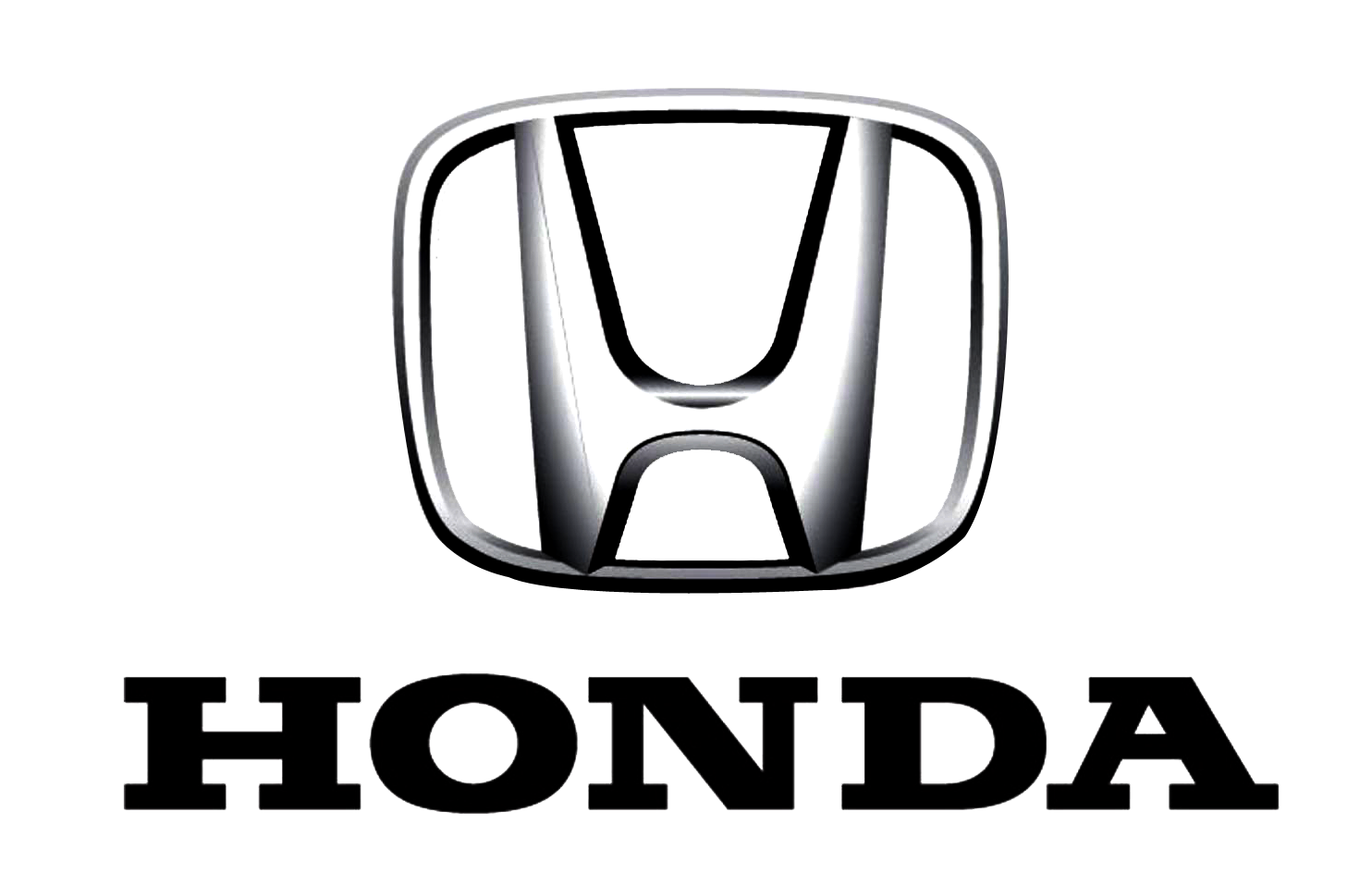 Black Logo of Honda PNG File - Honda Png