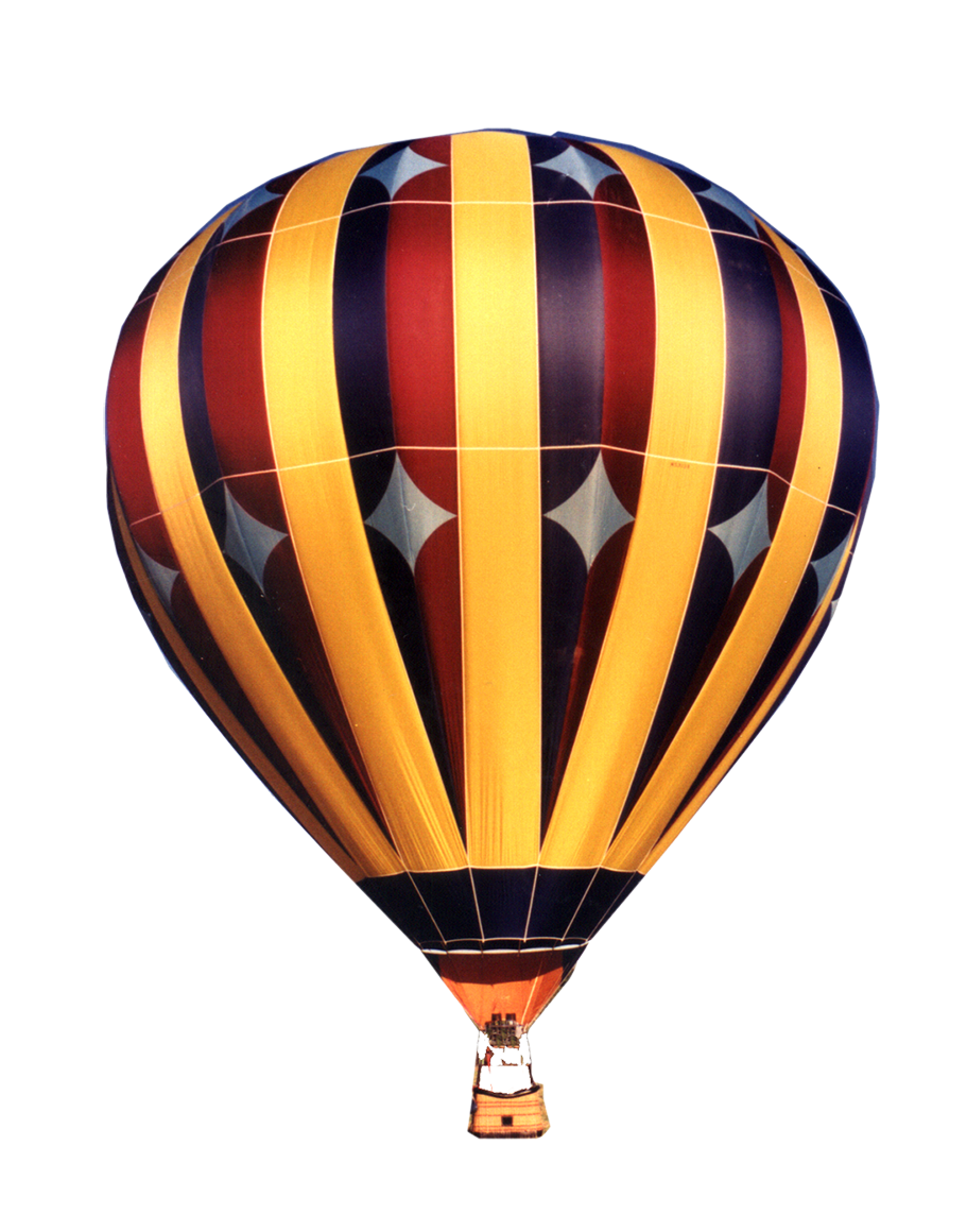 Hot Air Balloon PNG in Transparent
