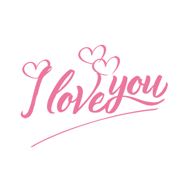 I Love You Texts (PNG Transparent pngteam.com