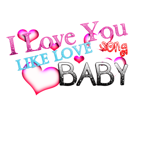 I Love You PNG Words Download pngteam.com