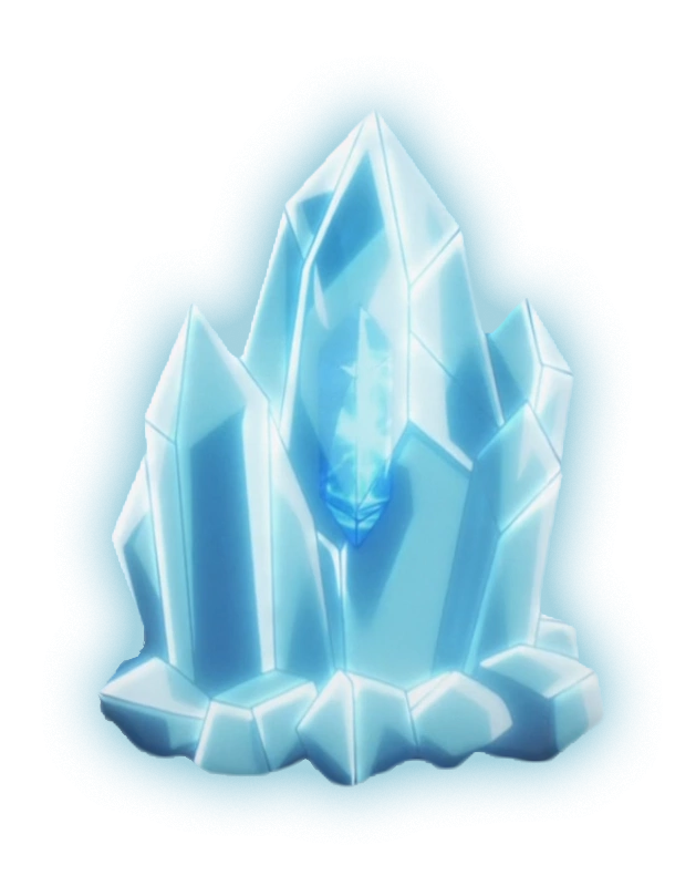 Ice Crystal PNG in Transparent