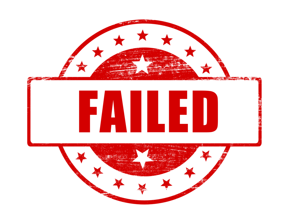Failed Stamp Sticker PNG Transparent Image