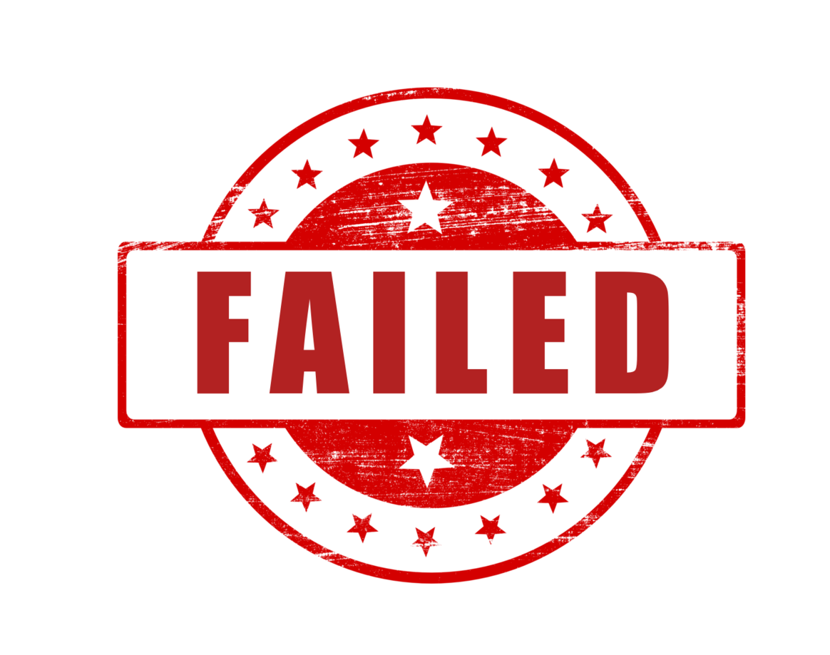 Failed Stamp PNG Image with Transparent Background Red Text - Fail Stamp Png