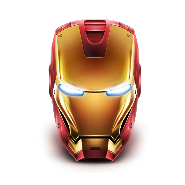 Iron Man Head PNG HD File pngteam.com