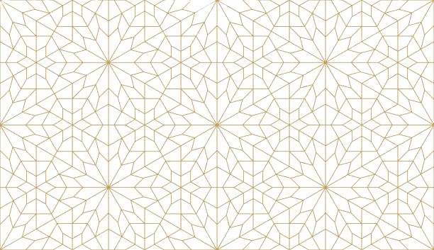 Yellow Islamic Pattern PNG pngteam.com