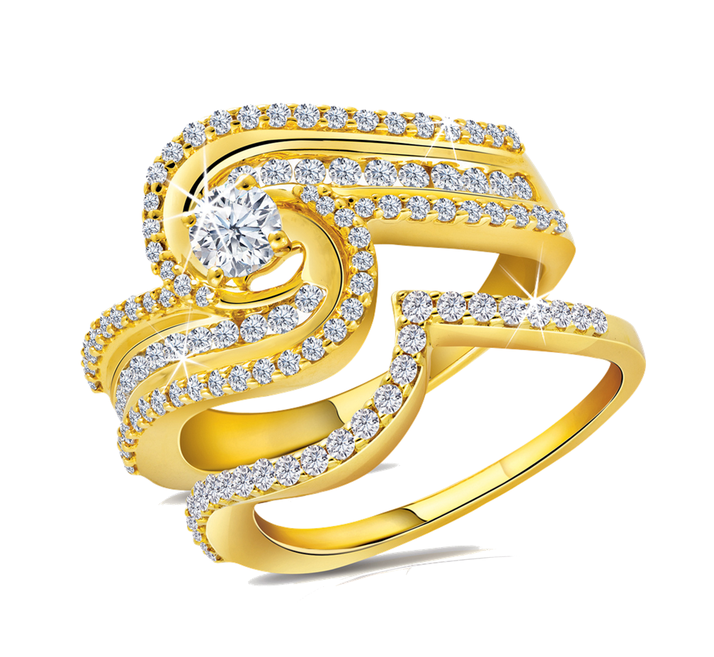Gold and Diamonds Jewellery PNG HD 