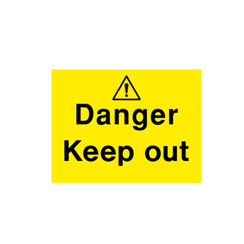 Keep Out Danger Sign PNG HD File pngteam.com