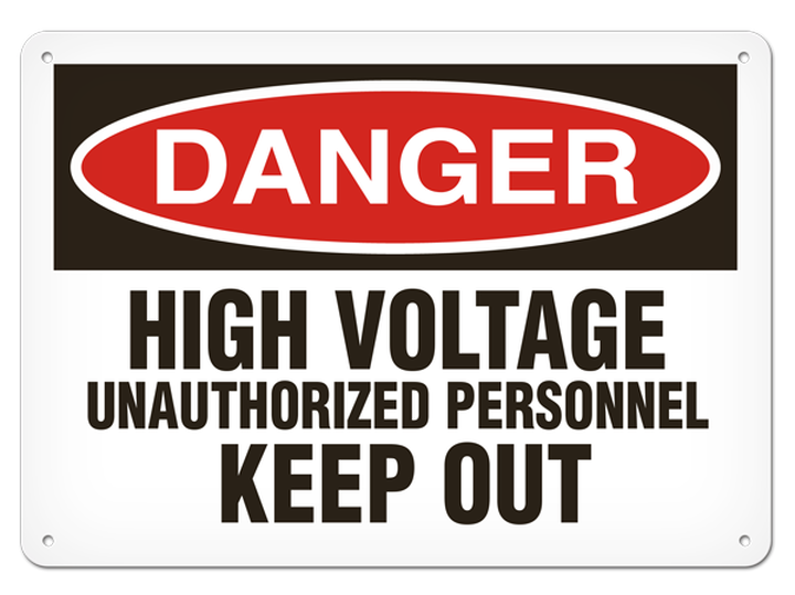 Keep Out Danger Sign PNG HD