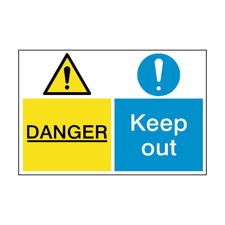 Keep Out Danger Sign PNG Transparent pngteam.com