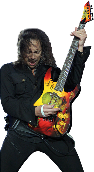 Kirk Hammett PNG Picture
