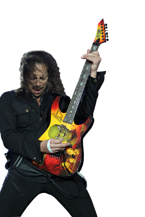 Kirk Hammett PNG in Transparent pngteam.com