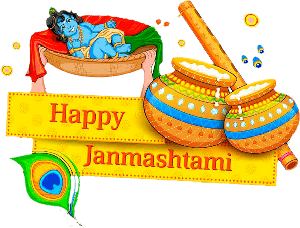 Krishna Janmashtami PNG in Transparent pngteam.com