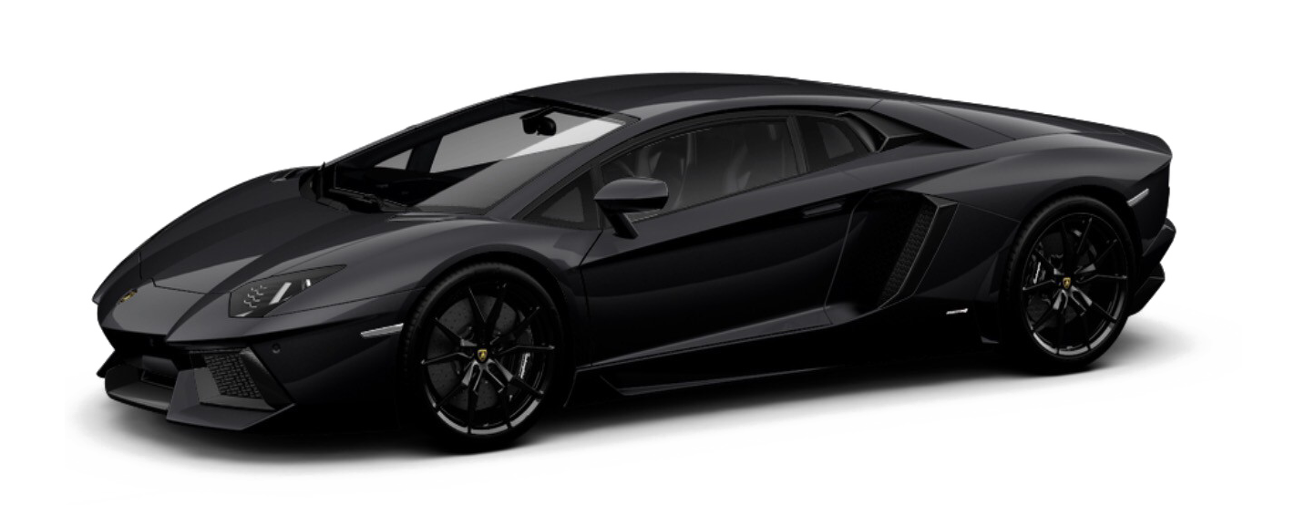 Black Lamborghini PNG HD - Lamborghini Png