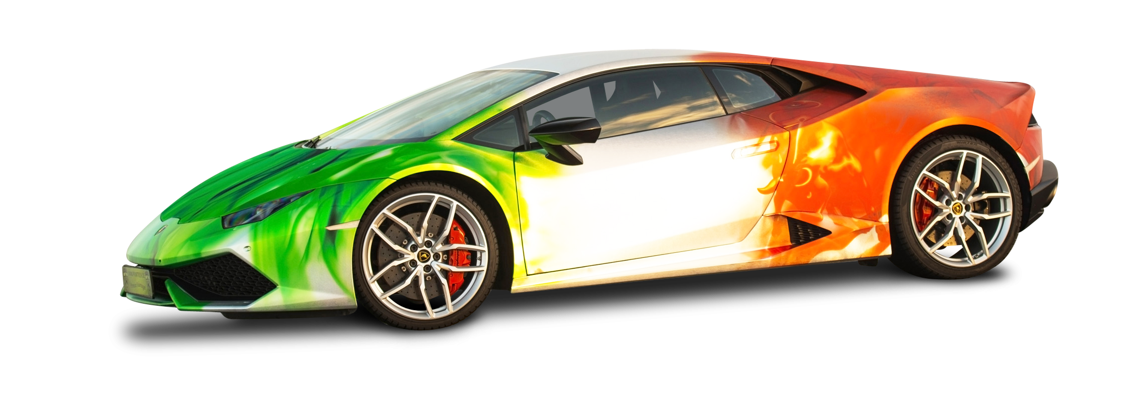 Colorful Lamborghini PNG Transparent pngteam.com