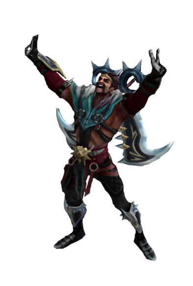 League Of Legends Draven Hero PNG Image in Transparent