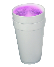 Purple Cup Transparent