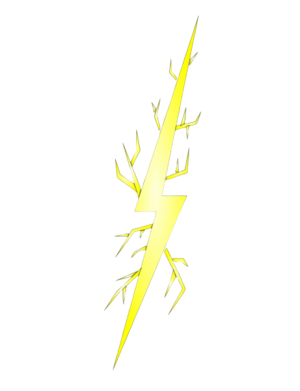 Transparent Lightning Bolt PNG pngteam.com