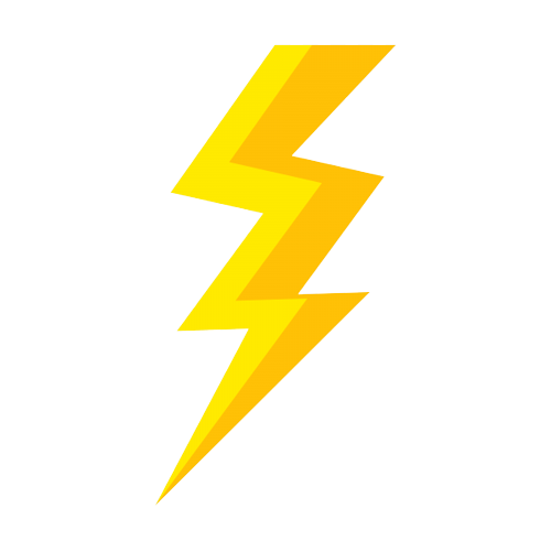 HD Lightning Bolt PNG pngteam.com