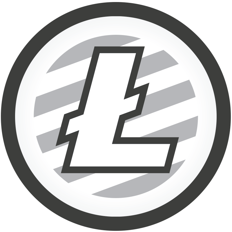 Litecoin Accepted Here Button PNG Image in Transparent - Litecoin Accepted Here Button Png