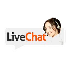 Live Chat Icon with a Girl PNG Image in Transparent pngteam.com