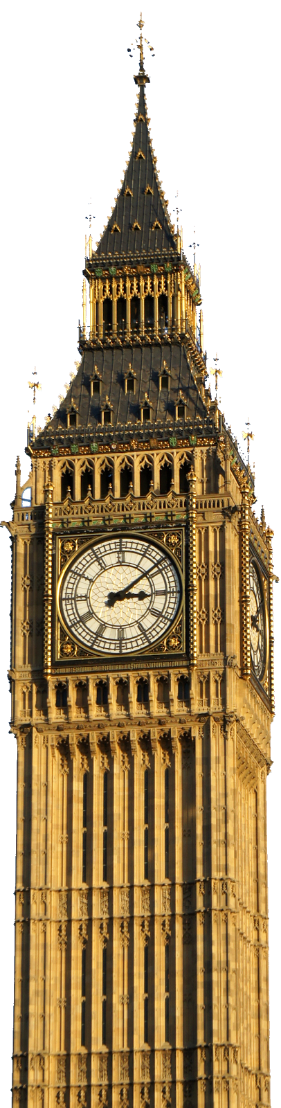 London Clock Tower PNG File pngteam.com