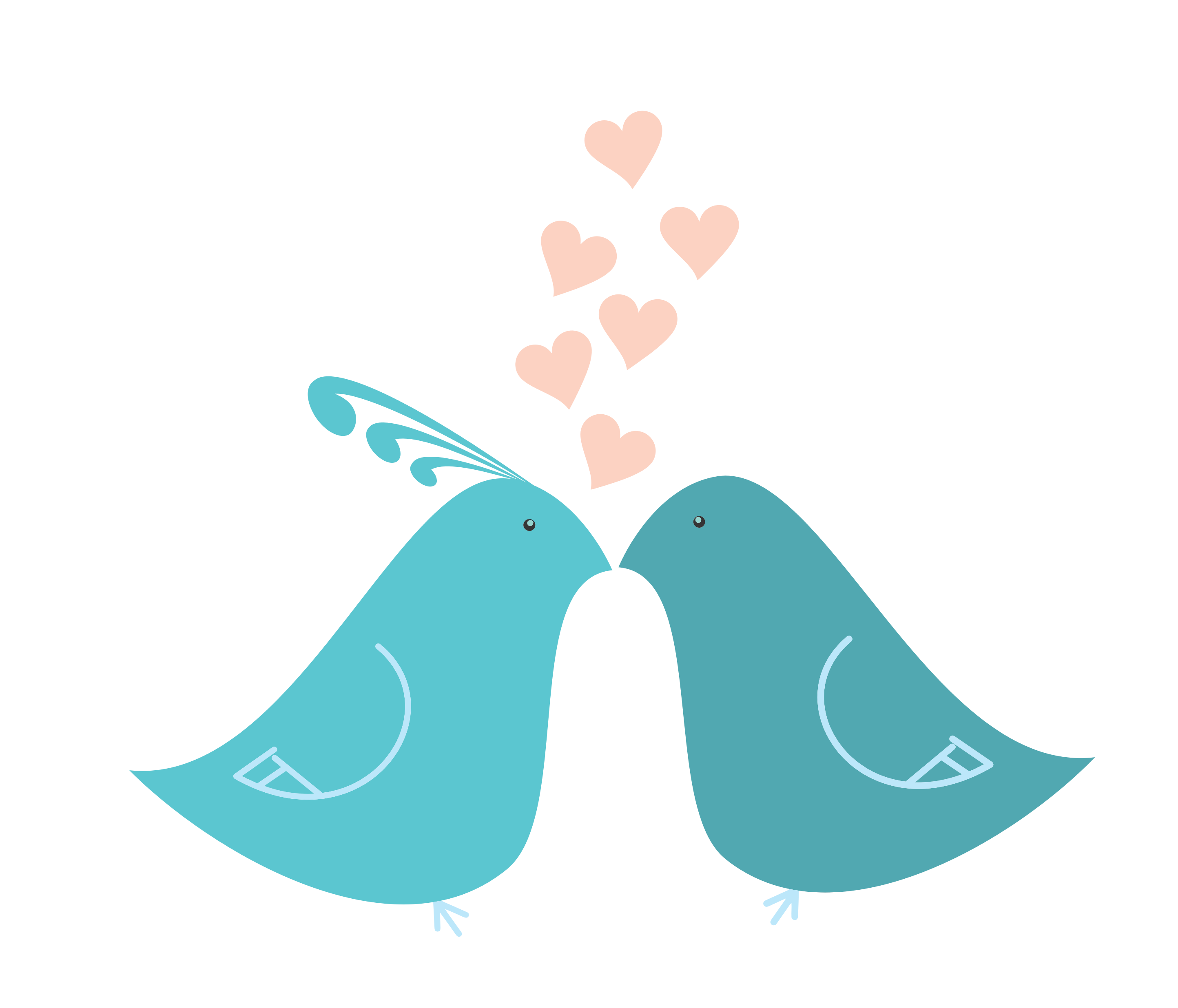 Blue Love Birds PNG Image in Transparent pngteam.com